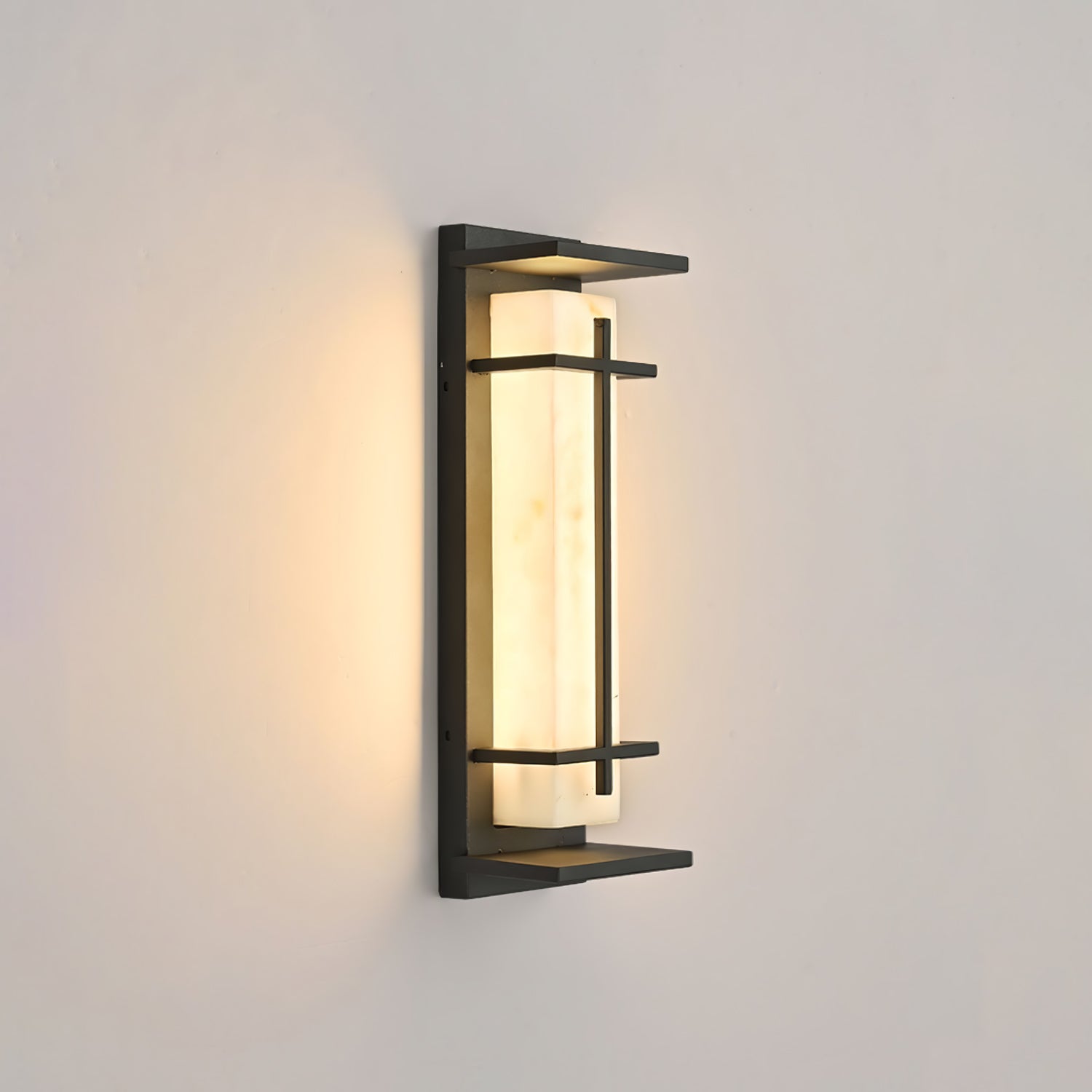Avelo Glass Wall Light-Neutral Decor