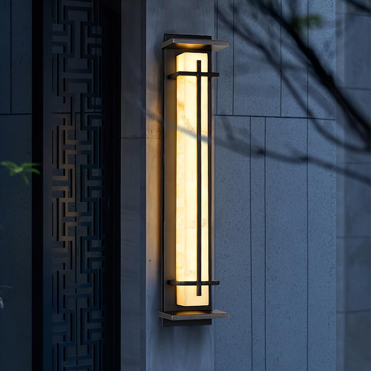 Avelo Glass Wall Light-Neutral Decor