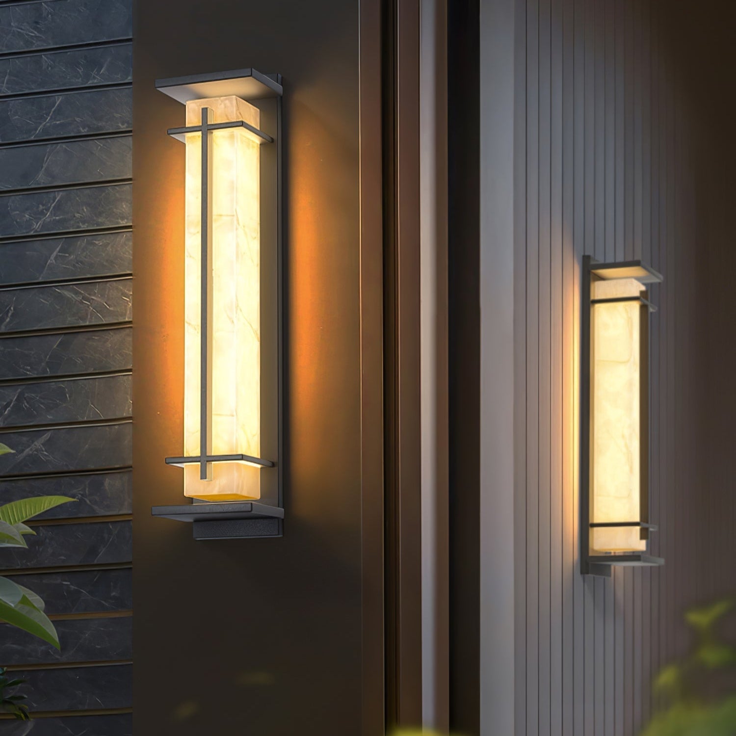Avelo Glass Wall Light-Neutral Decor