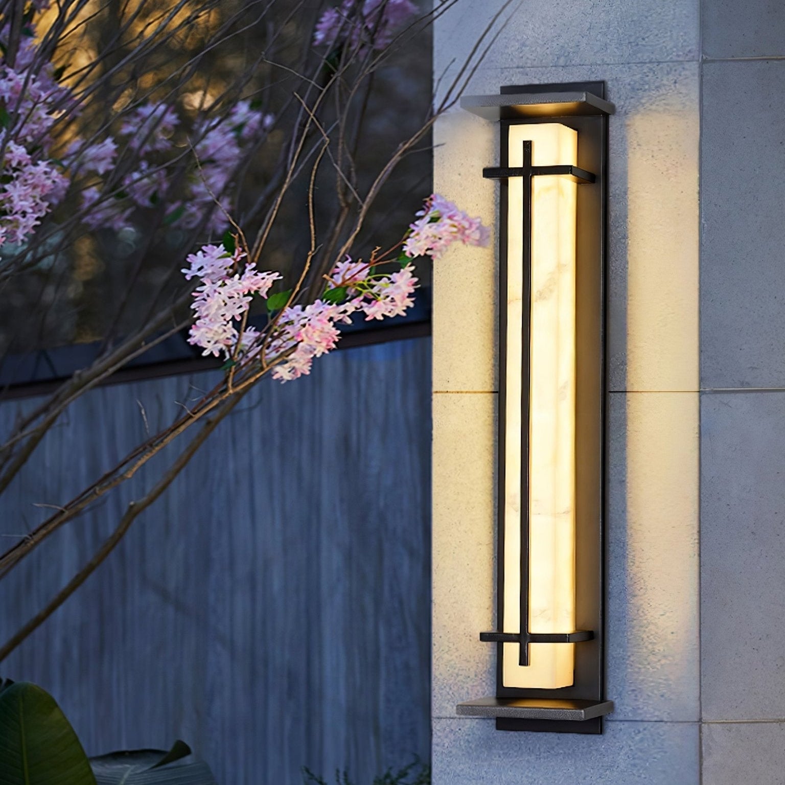 Avelo Glass Wall Light-Neutral Decor