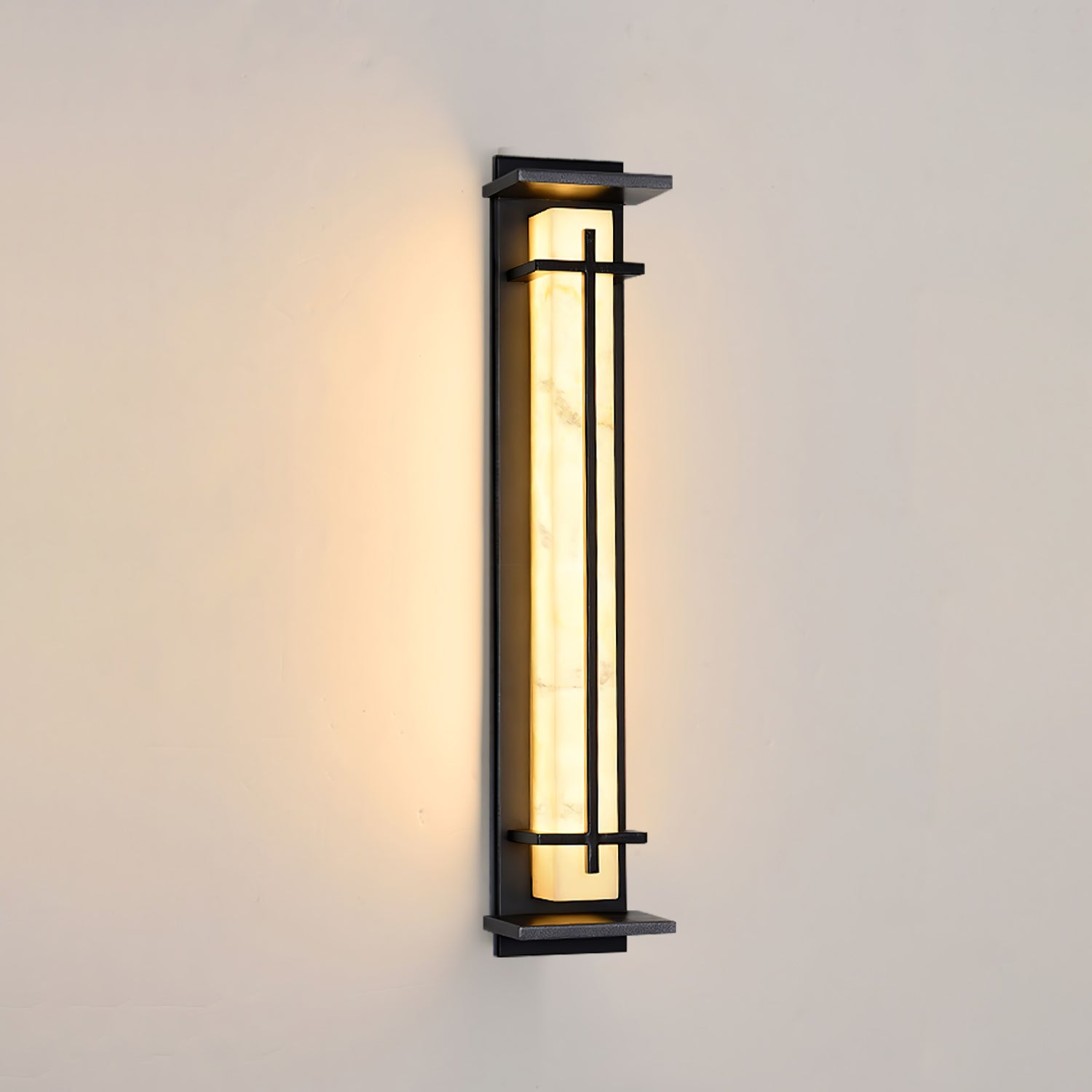 Avelo Glass Wall Light-Neutral Decor