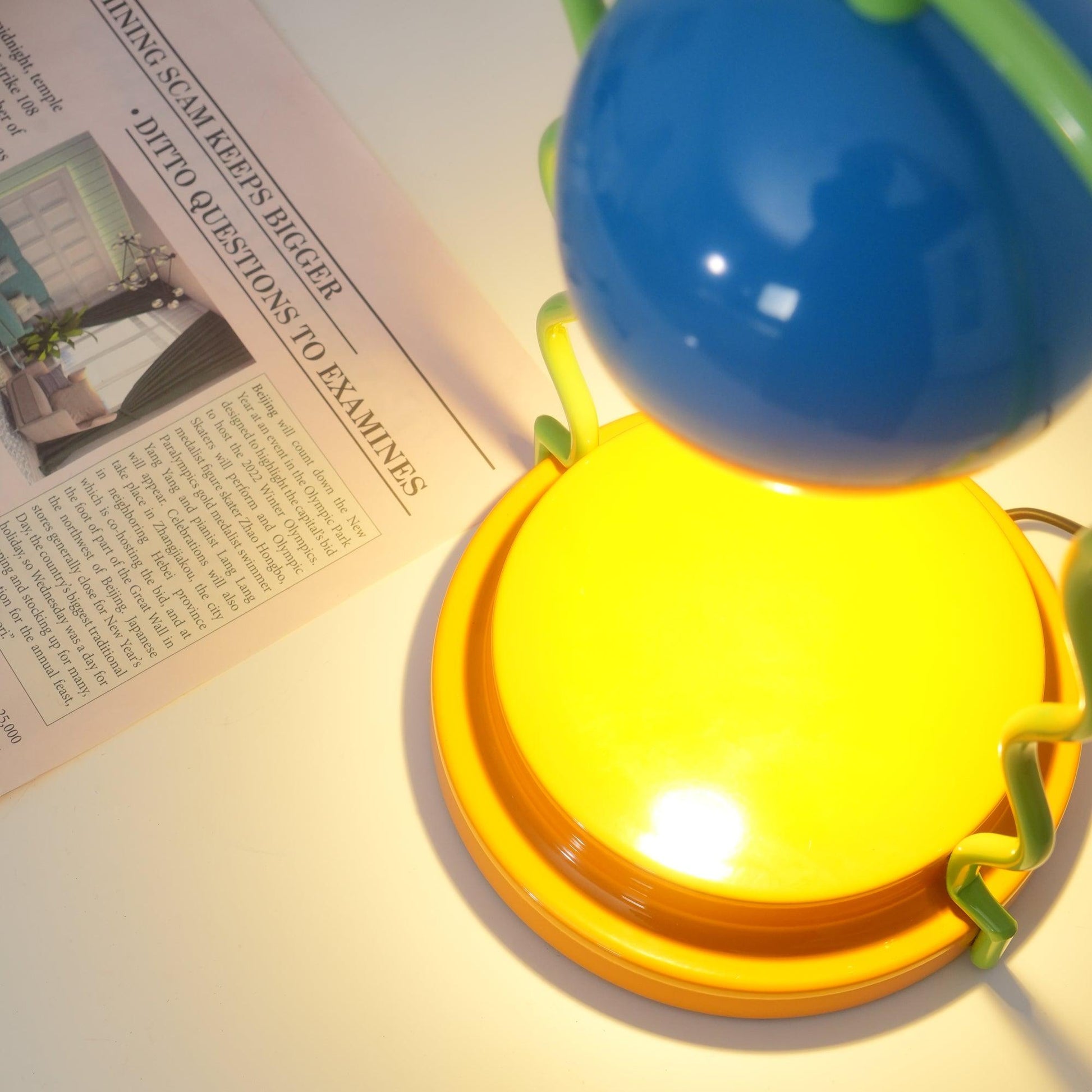 Eurphaos Playful Desk Lamp-Neutral Decor