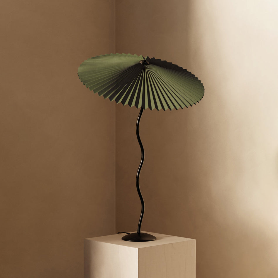 Vioro Fabric Table Lamp-Neutral Decor