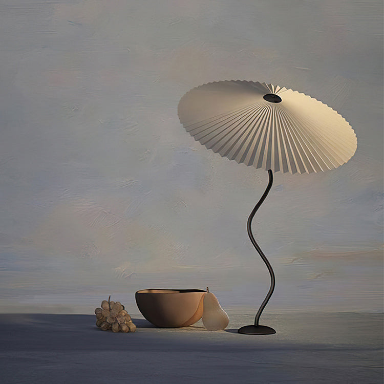 Vioro Fabric Table Lamp-Neutral Decor
