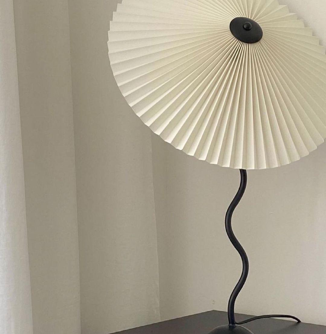 Vioro Fabric Table Lamp-Neutral Decor