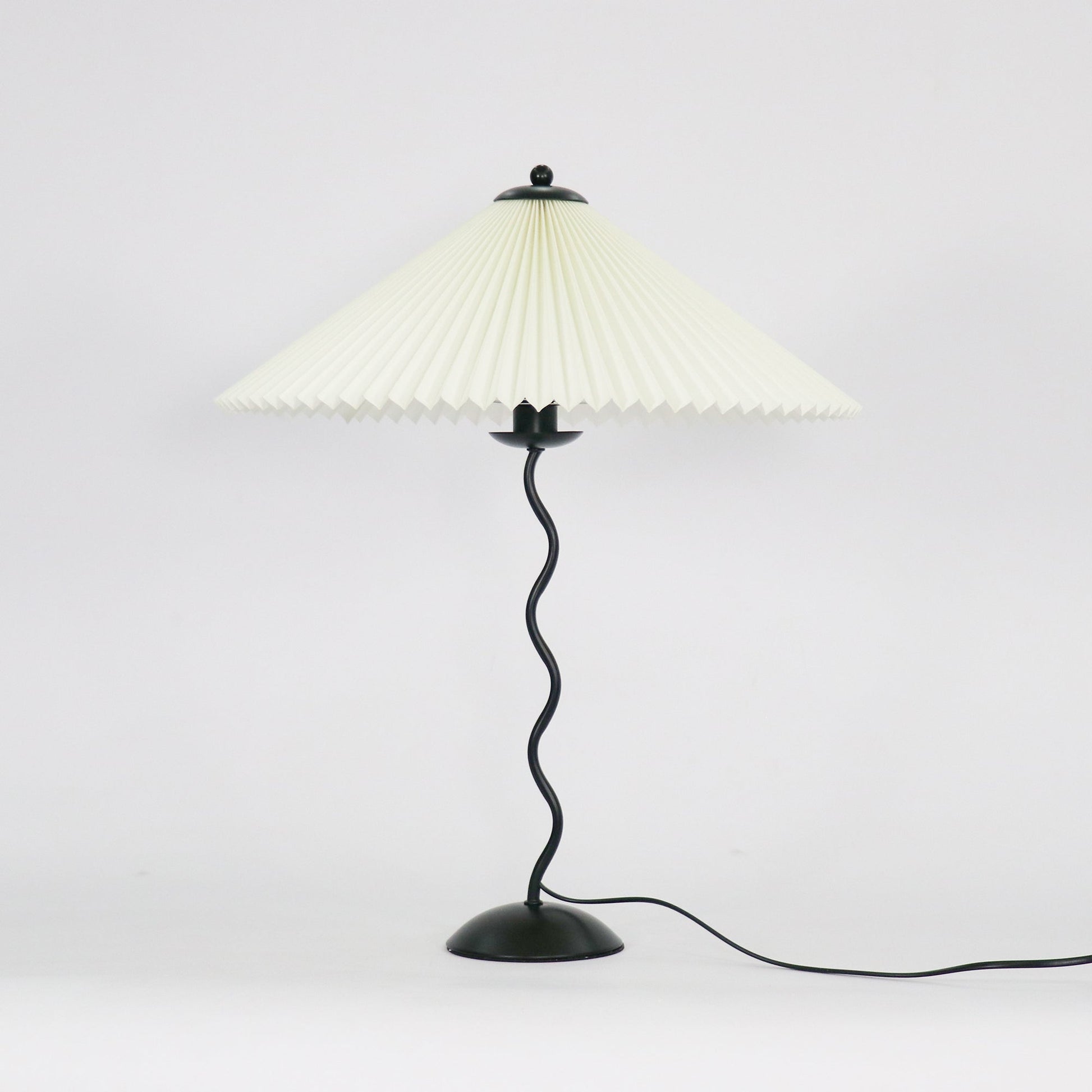 Vioro Fabric Table Lamp-Neutral Decor