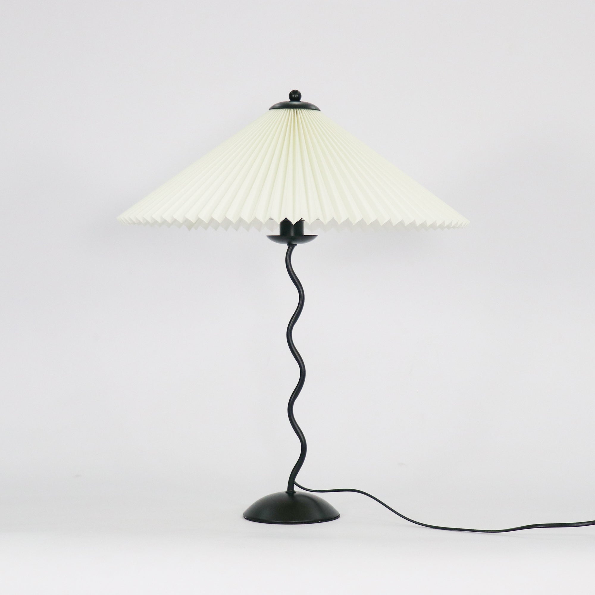 Vioro Fabric Table Lamp-Neutral Decor