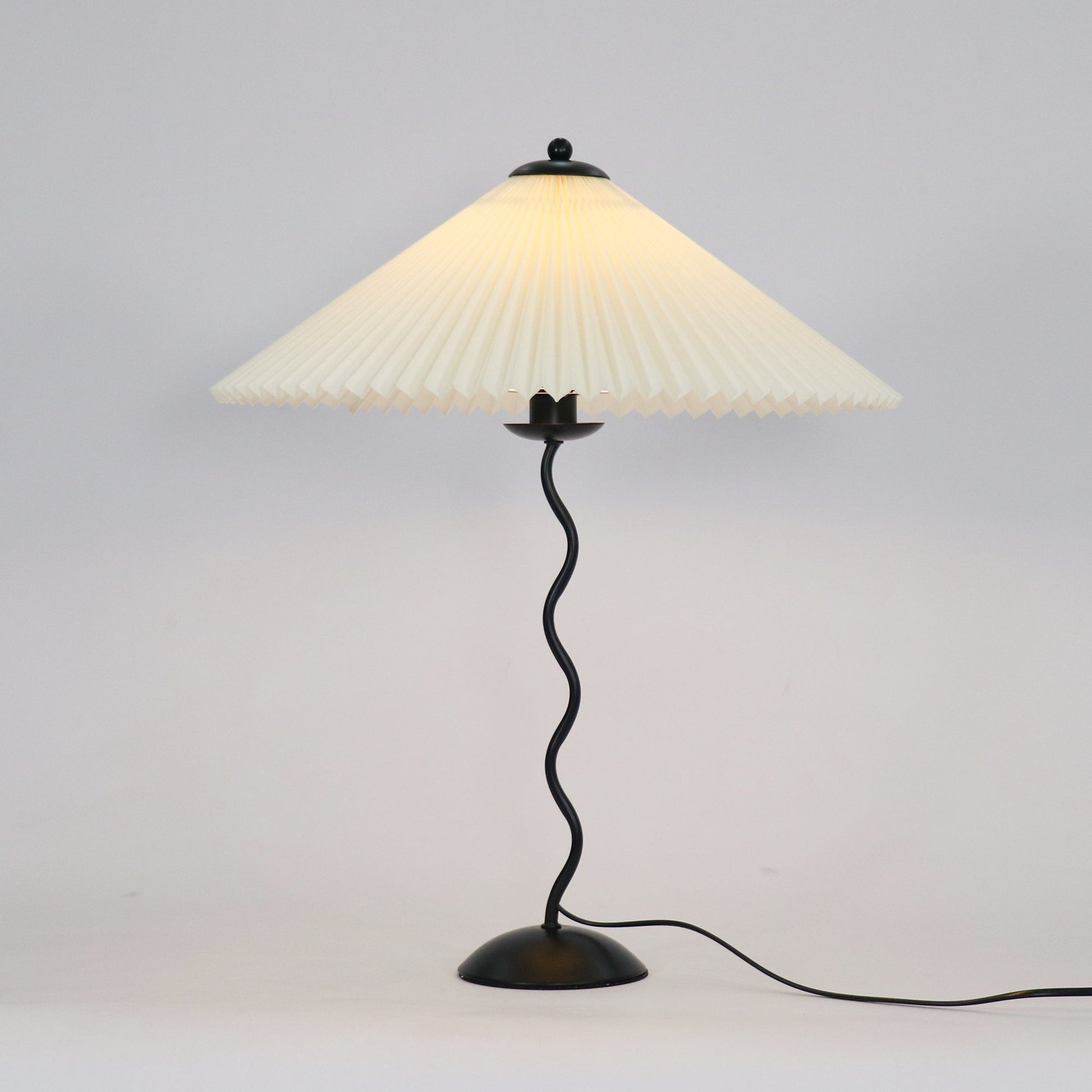 Vioro Fabric Table Lamp-Neutral Decor