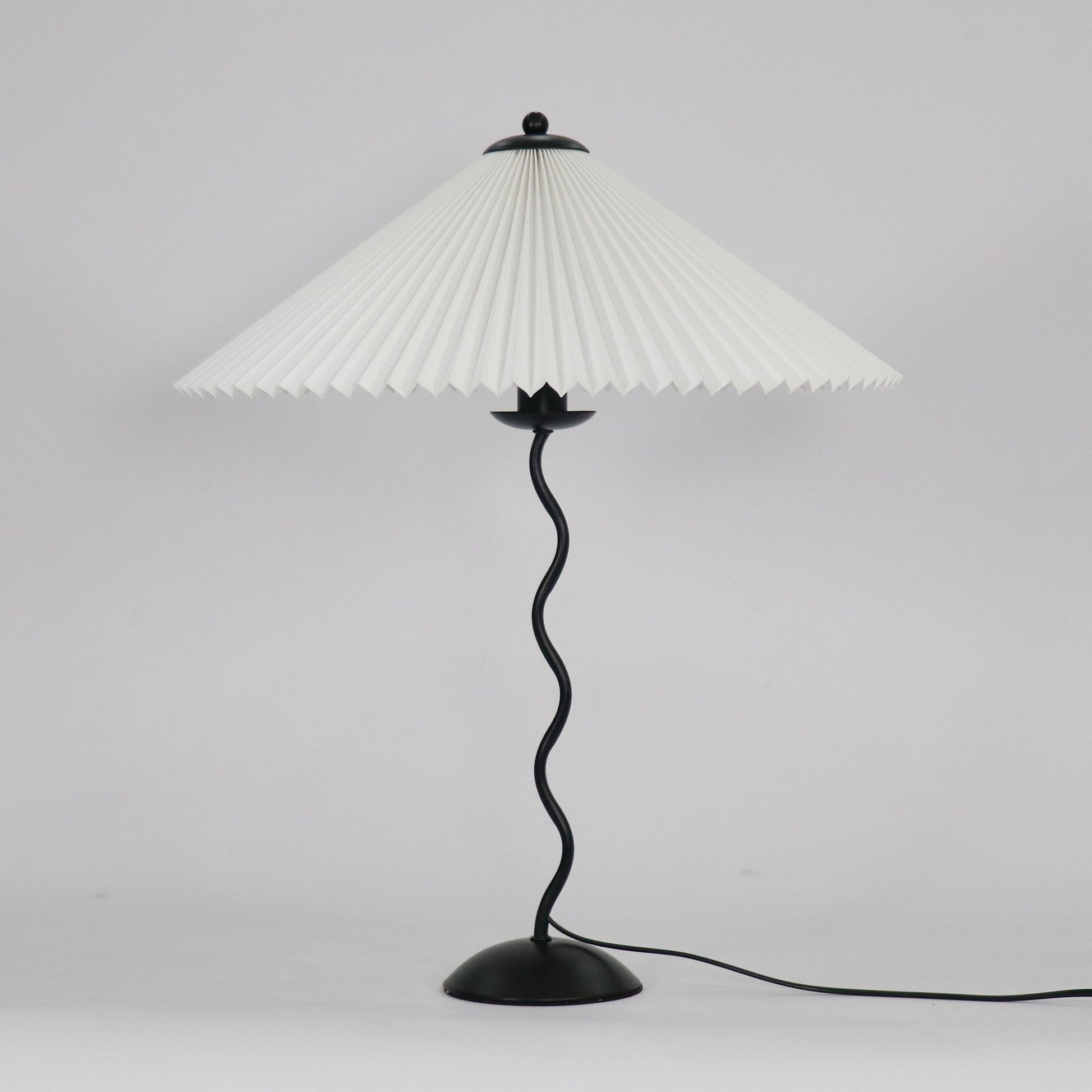 Vioro Fabric Table Lamp-Neutral Decor