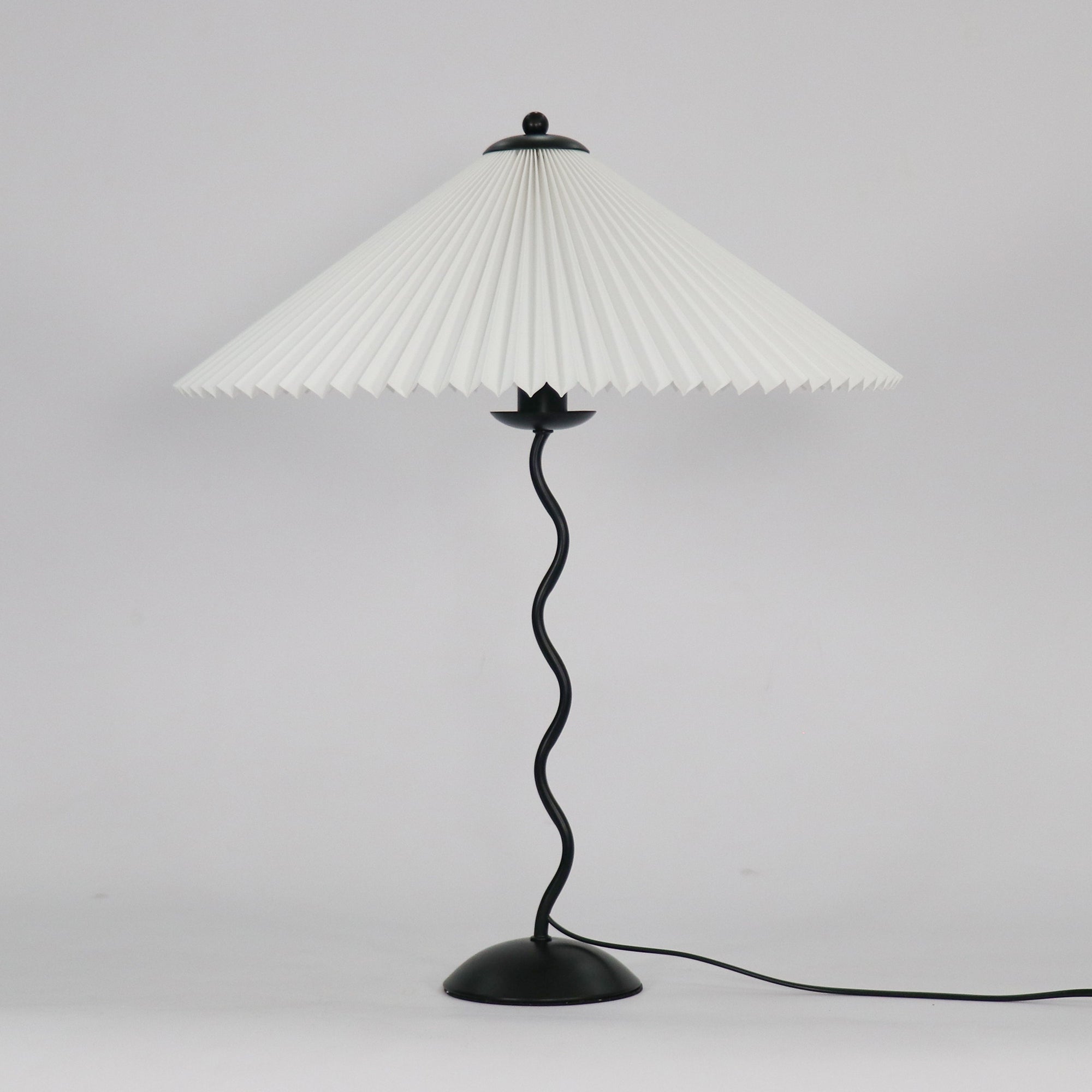 Vioro Fabric Table Lamp-Neutral Decor