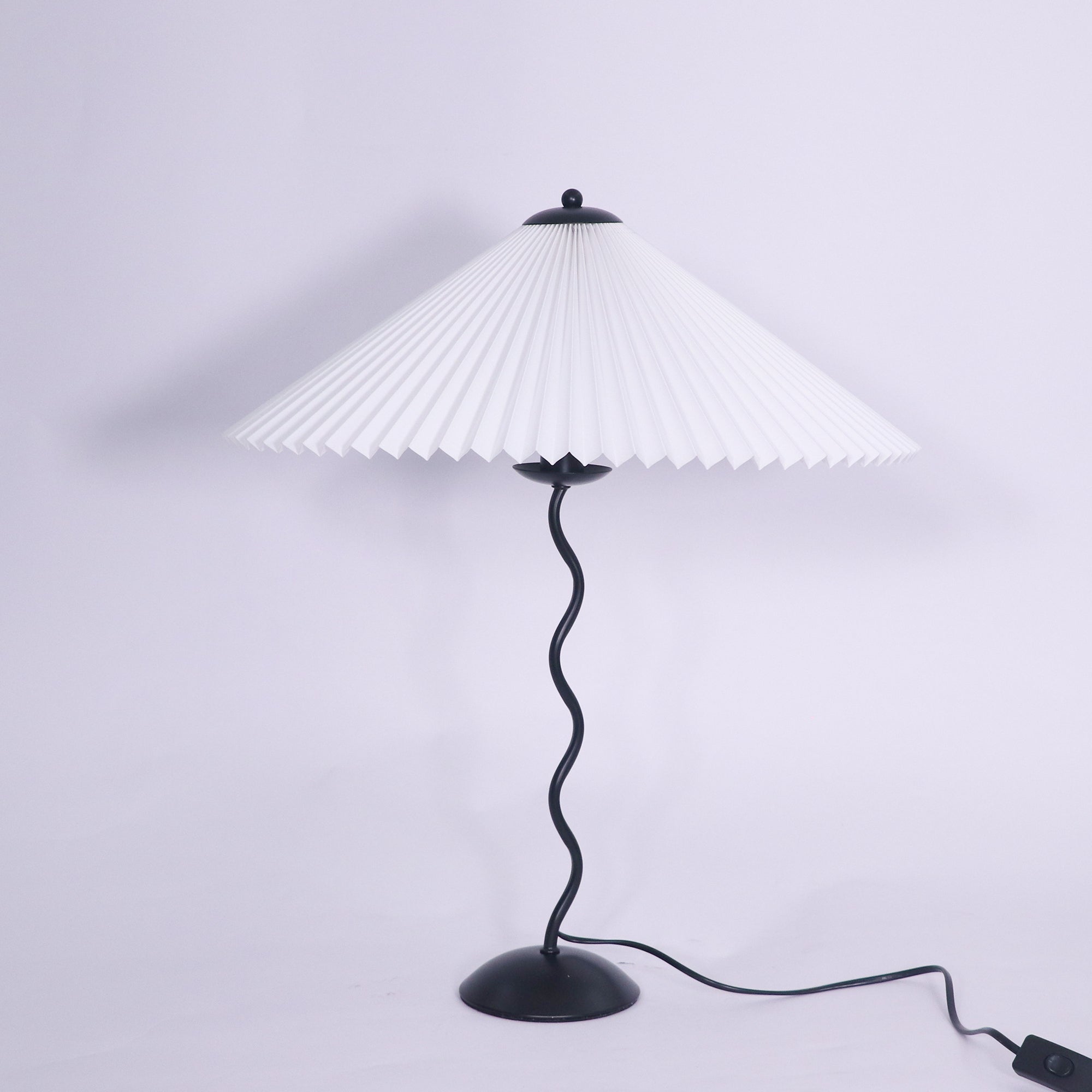 Vioro Fabric Table Lamp-Neutral Decor
