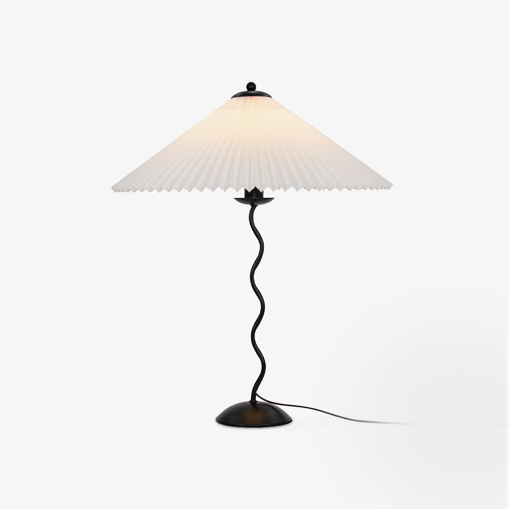 Vioro Fabric Table Lamp-Neutral Decor