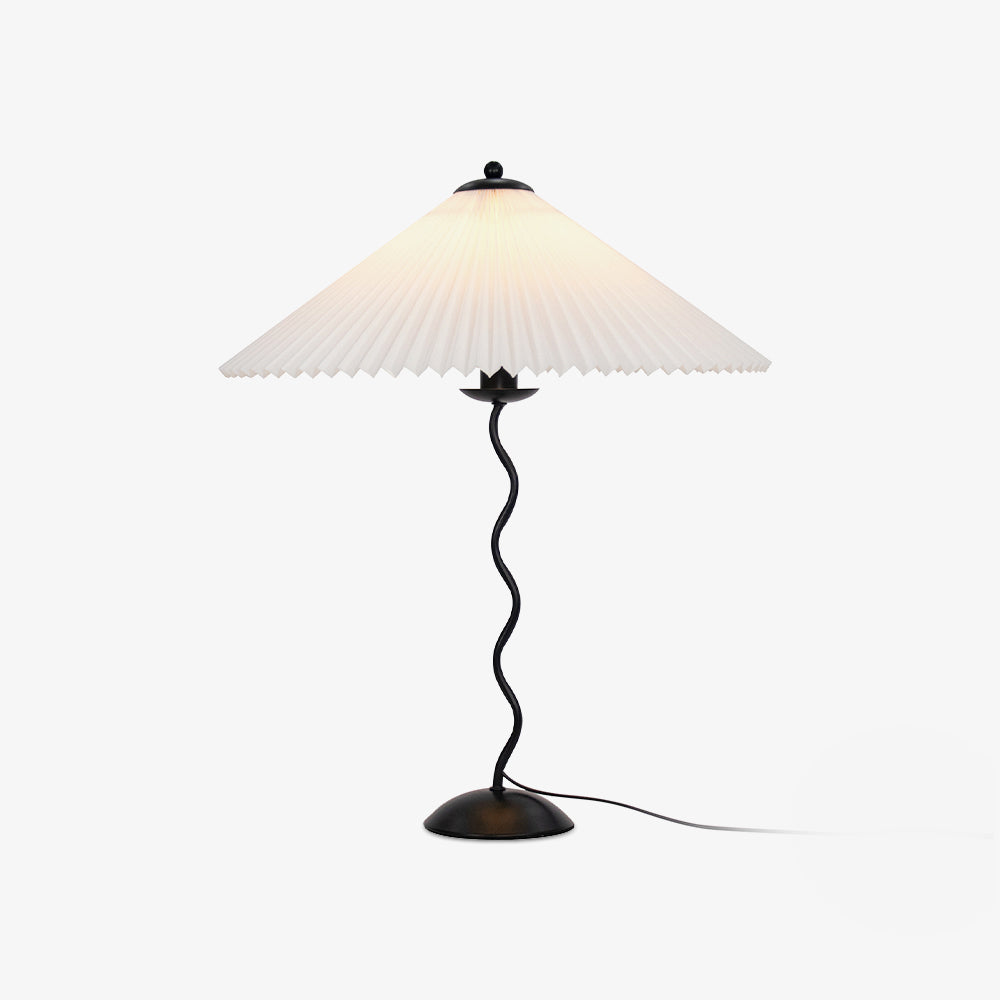 Vioro Fabric Table Lamp-Neutral Decor