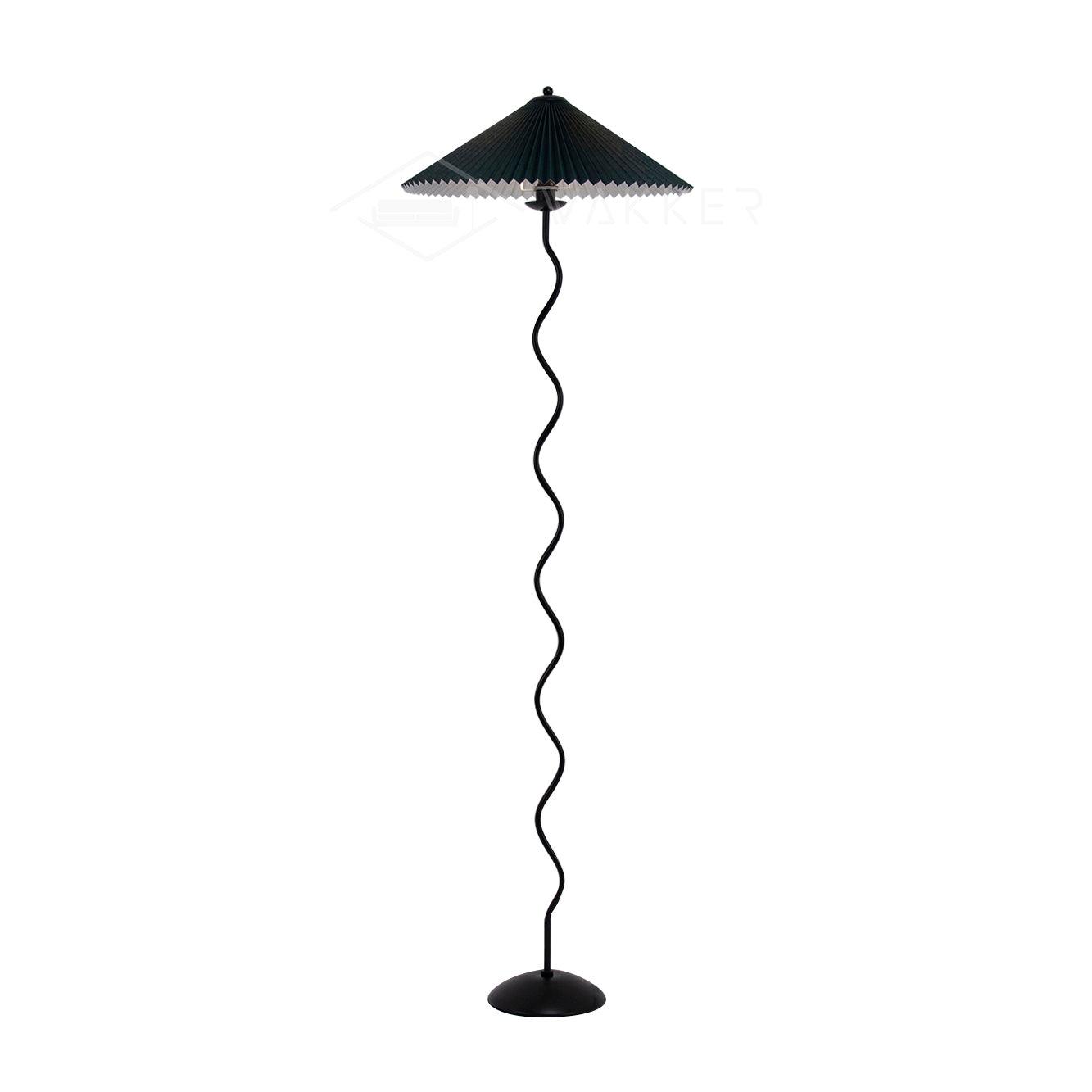 Lioraven Fabric Minimalist Floor Lamp-Neutral Decor