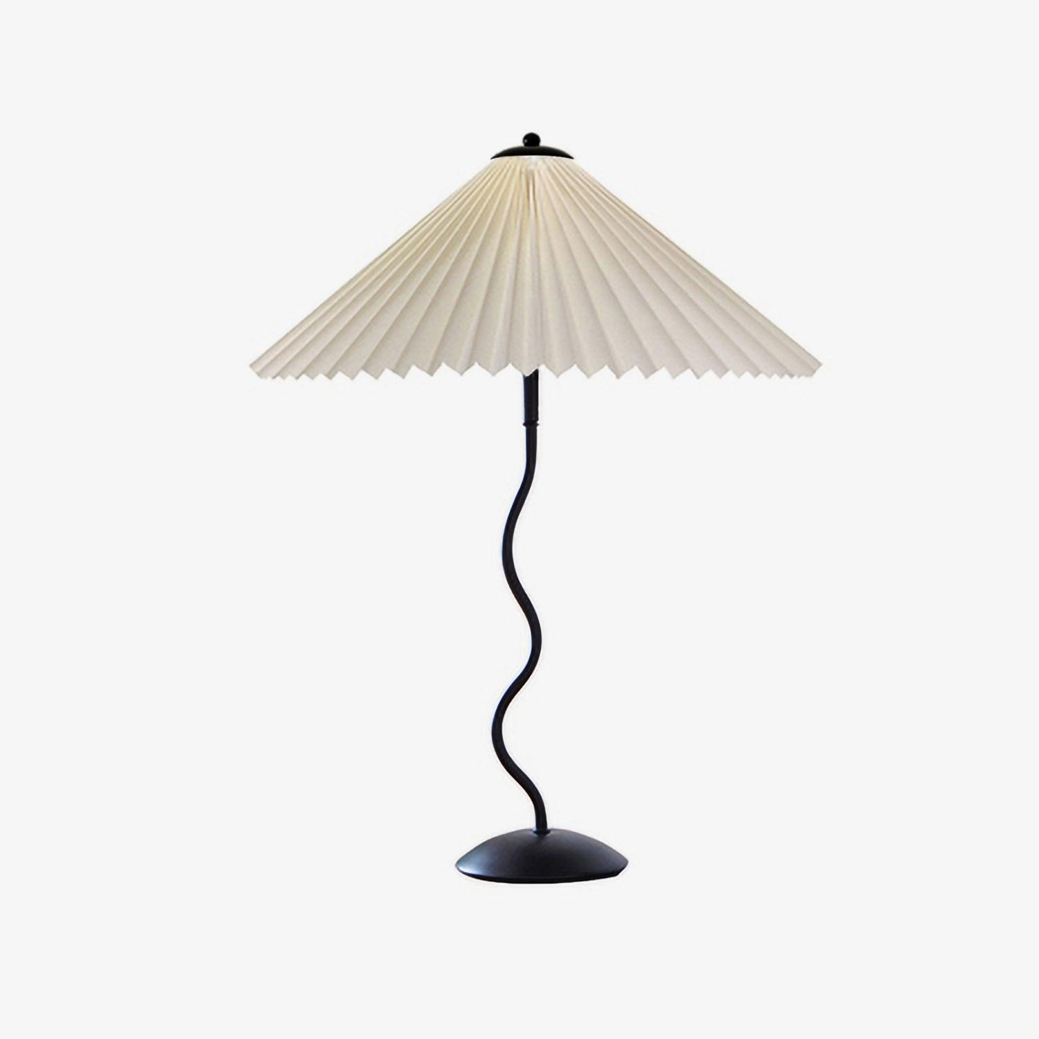 Vioro Fabric Table Lamp-Neutral Decor