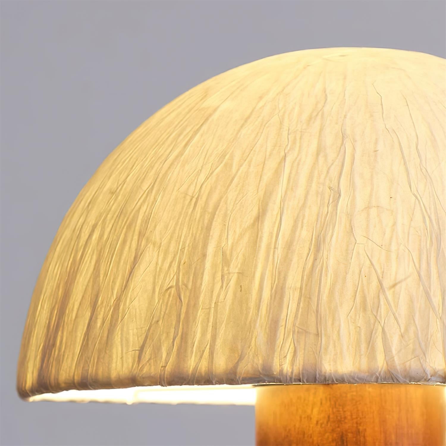 Core Chandelier Rice Paper Mid-Century-Neutral Decor