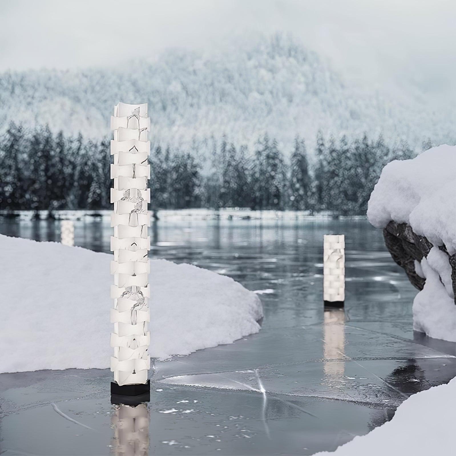 Sostix Alabaster Floor Lamp-Neutral Decor