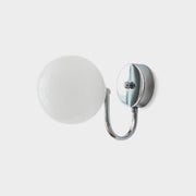 Coda Globo Modern Glass Sconce-Neutral Decor