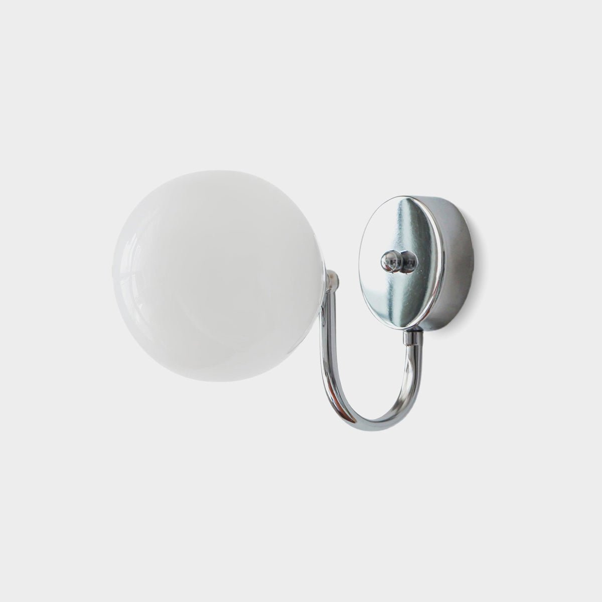Coda Globo Modern Glass Sconce-Neutral Decor