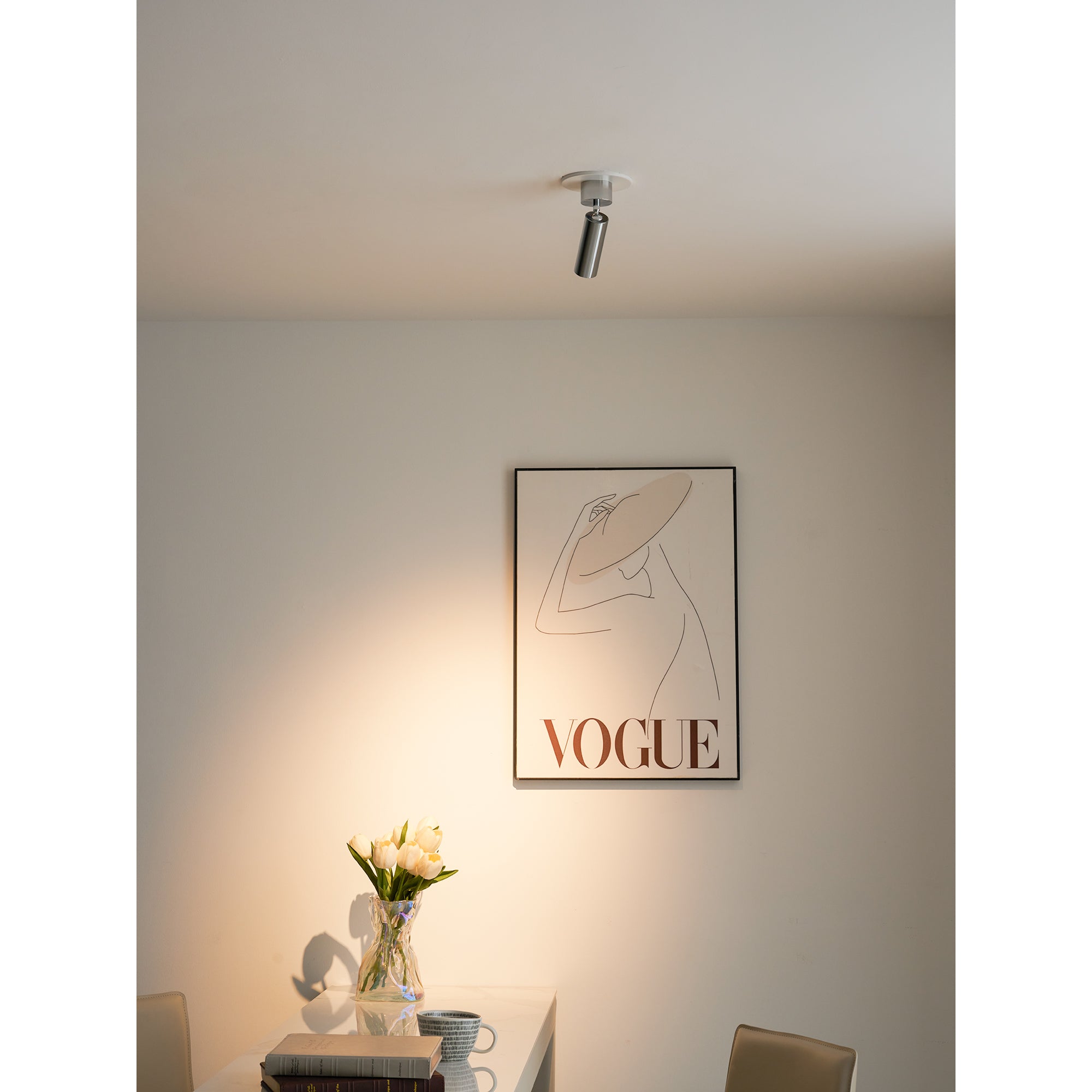 Multiple Stanly spotlights in various finishes displayed together.