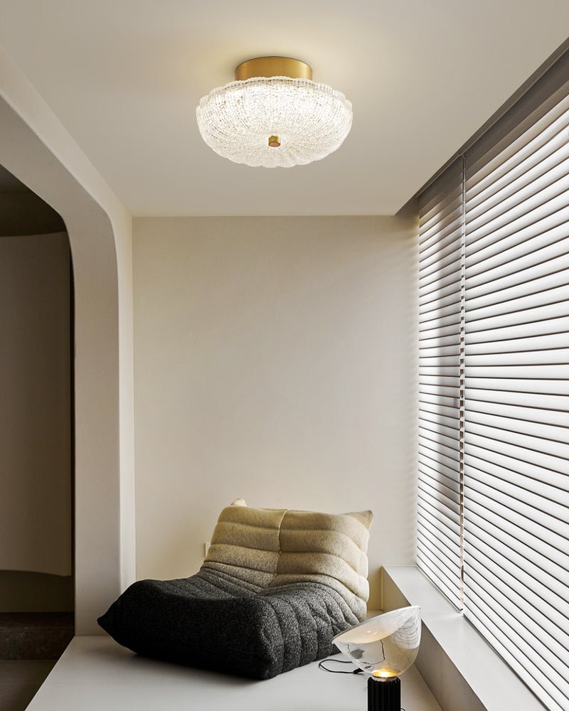 Evraeel Modern Minimalist Starlit Glass Ceiling Light-Neutral Decor