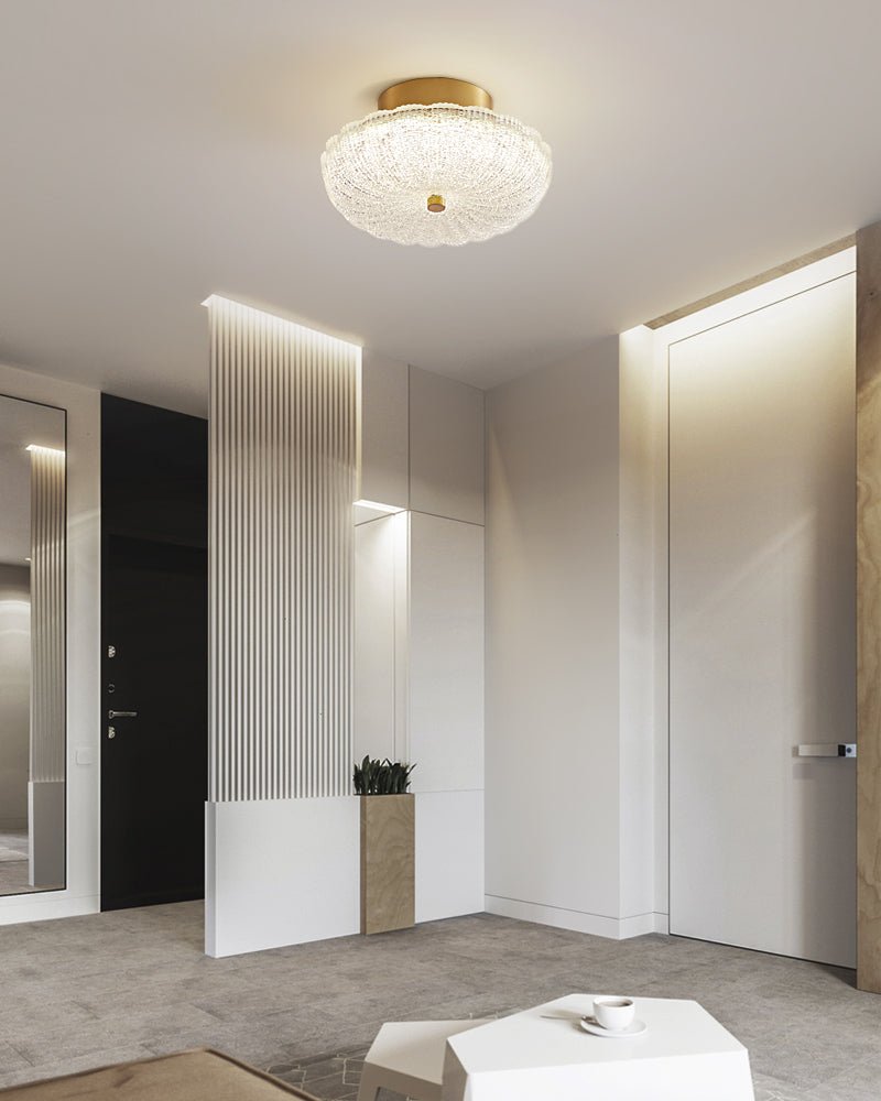 Evraeel Modern Minimalist Starlit Glass Ceiling Light-Neutral Decor