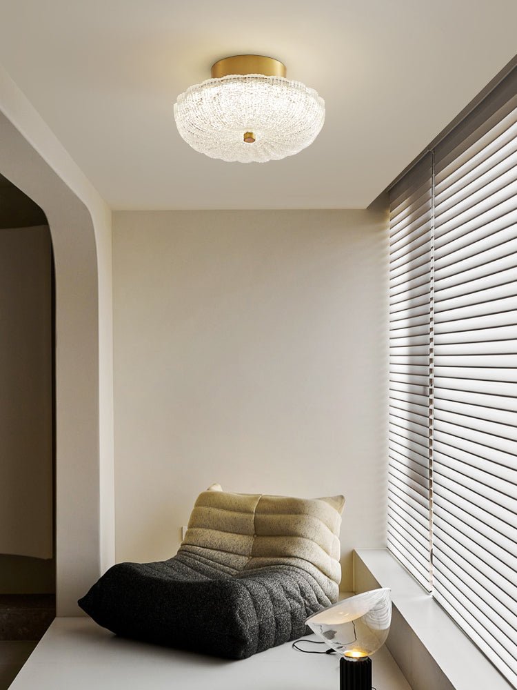 Evraeel Modern Minimalist Starlit Glass Ceiling Light-Neutral Decor