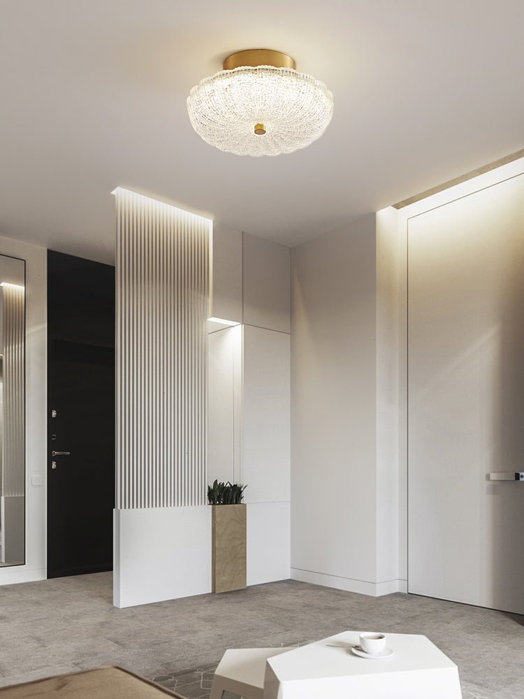 Evraeel Modern Minimalist Starlit Glass Ceiling Light-Neutral Decor