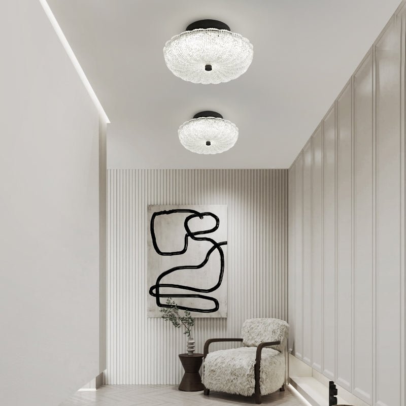 Evraeel Modern Minimalist Starlit Glass Ceiling Light-Neutral Decor