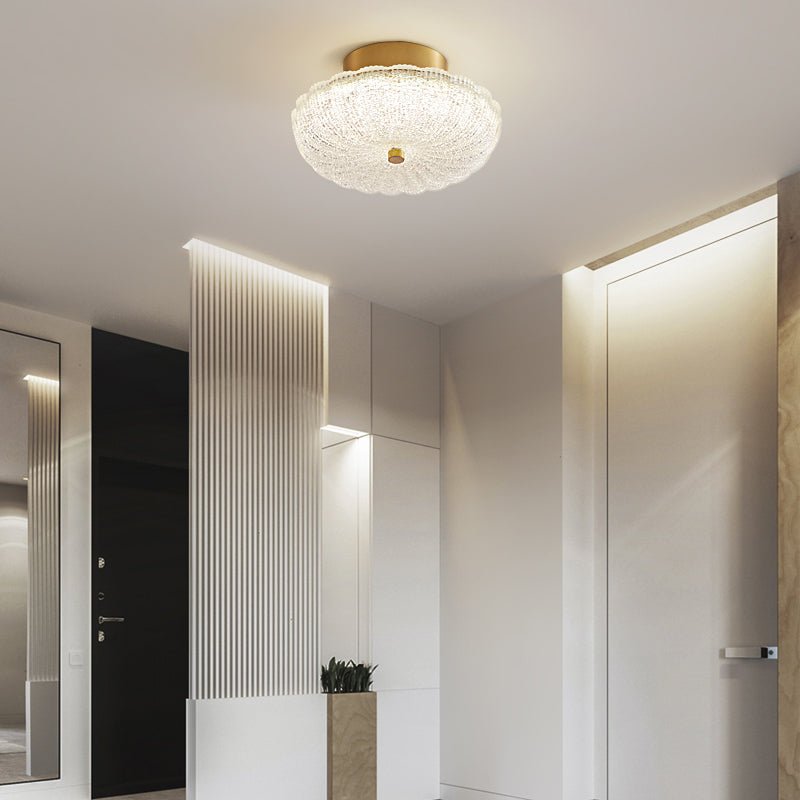Evraeel Modern Minimalist Starlit Glass Ceiling Light-Neutral Decor