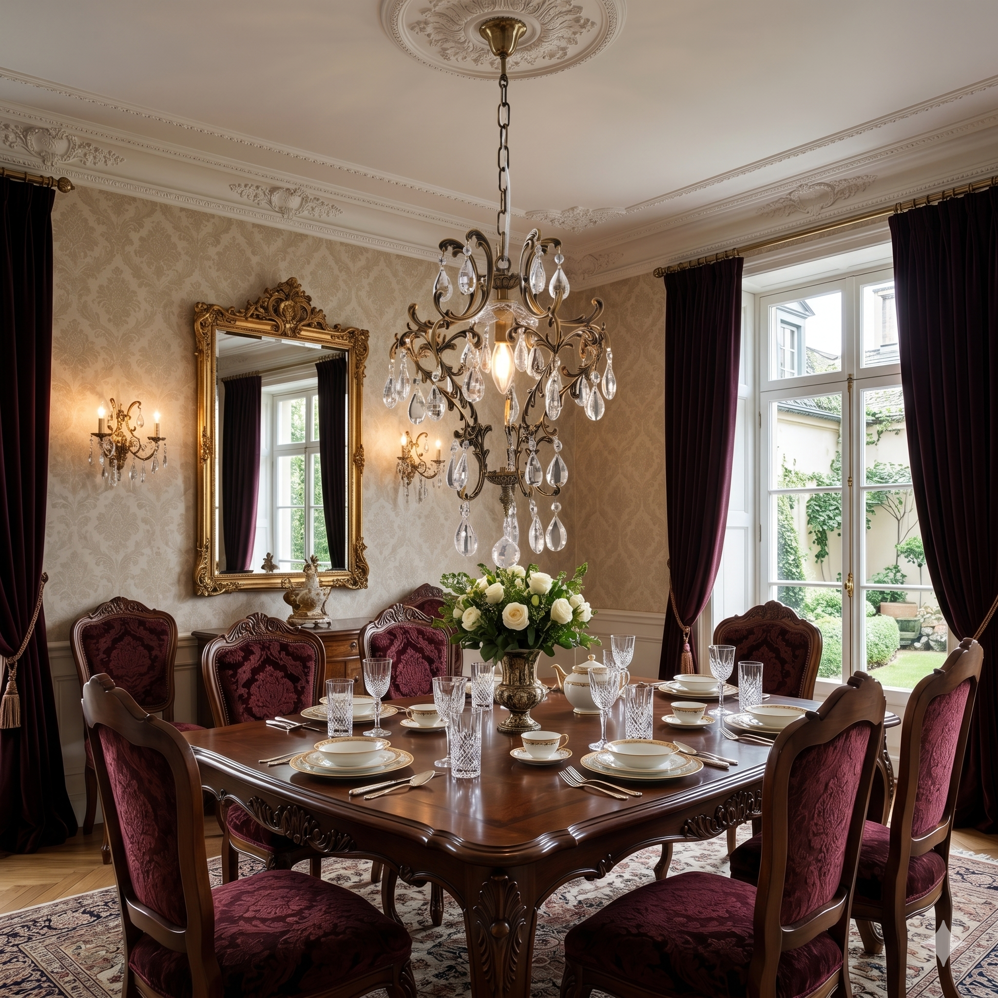The bronze finish option of the Stars Tears Chandelier.