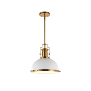 Staub Pendant Lamp in brass finish against a neutral background.