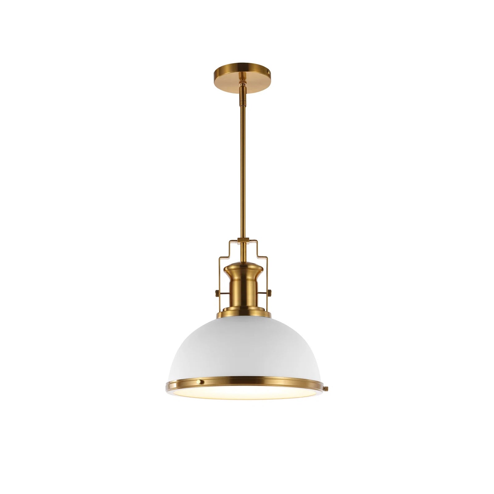 Staub Pendant Lamp in brass finish against a neutral background.