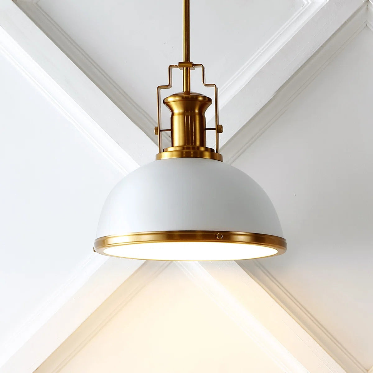 Diagram showing the dimensions of the Staub Pendant Lamp.