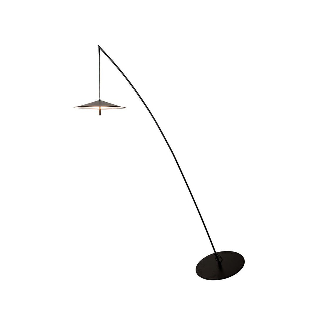 Arcana Black Minimalist Floor Lamp-Neutral Decor