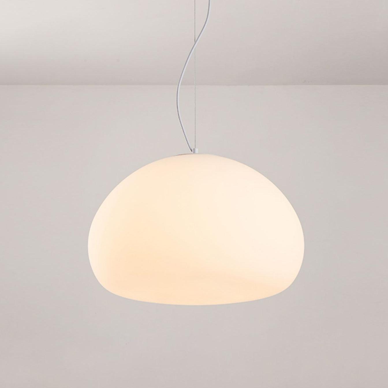 Zerina Glass cozy Pendant Light-Neutral Decor