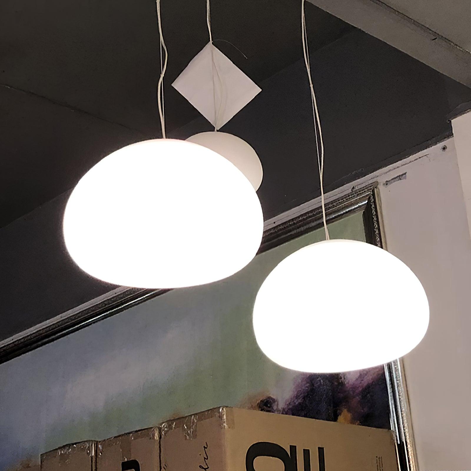Zerina Glass cozy Pendant Light-Neutral Decor