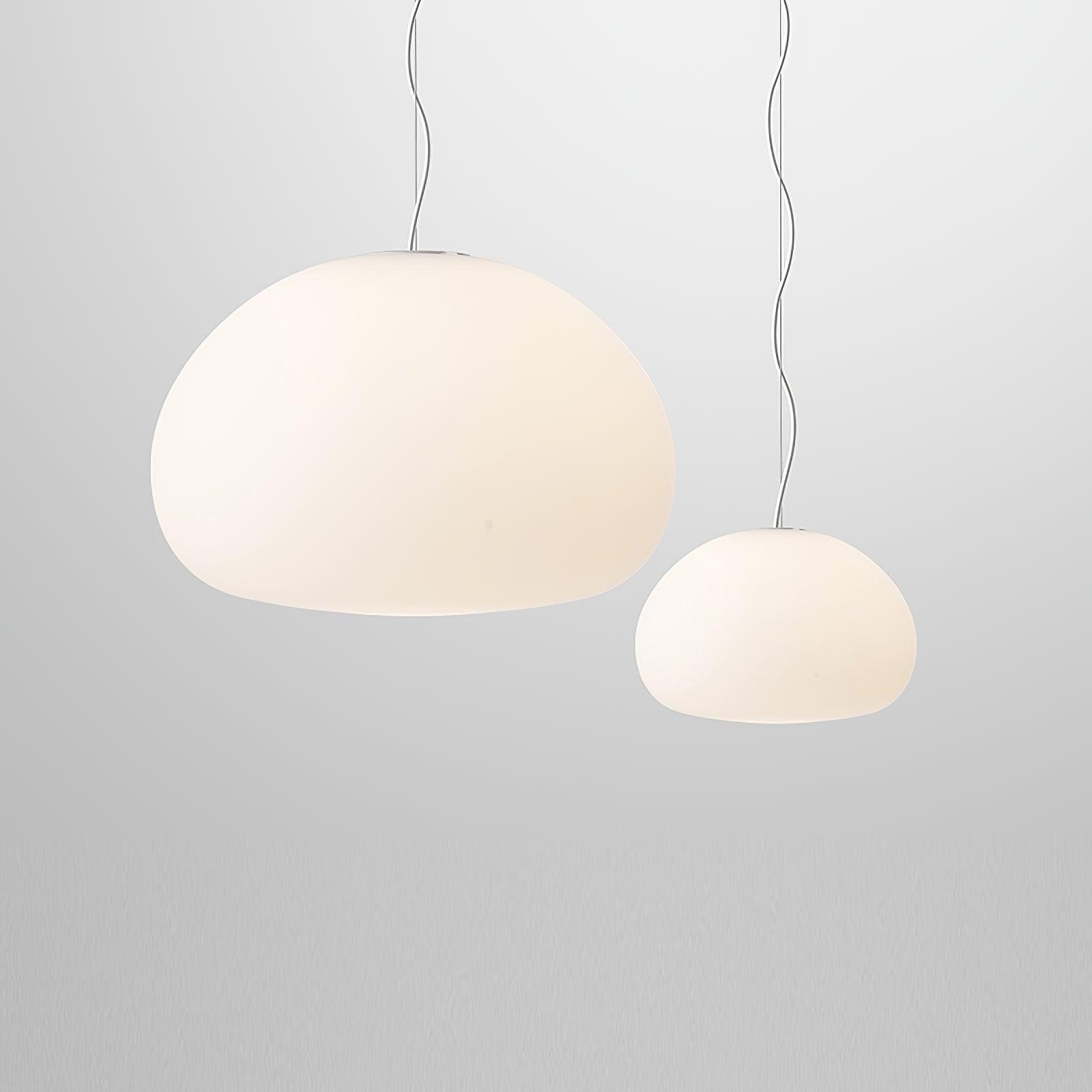 Zerina Glass cozy Pendant Light-Neutral Decor