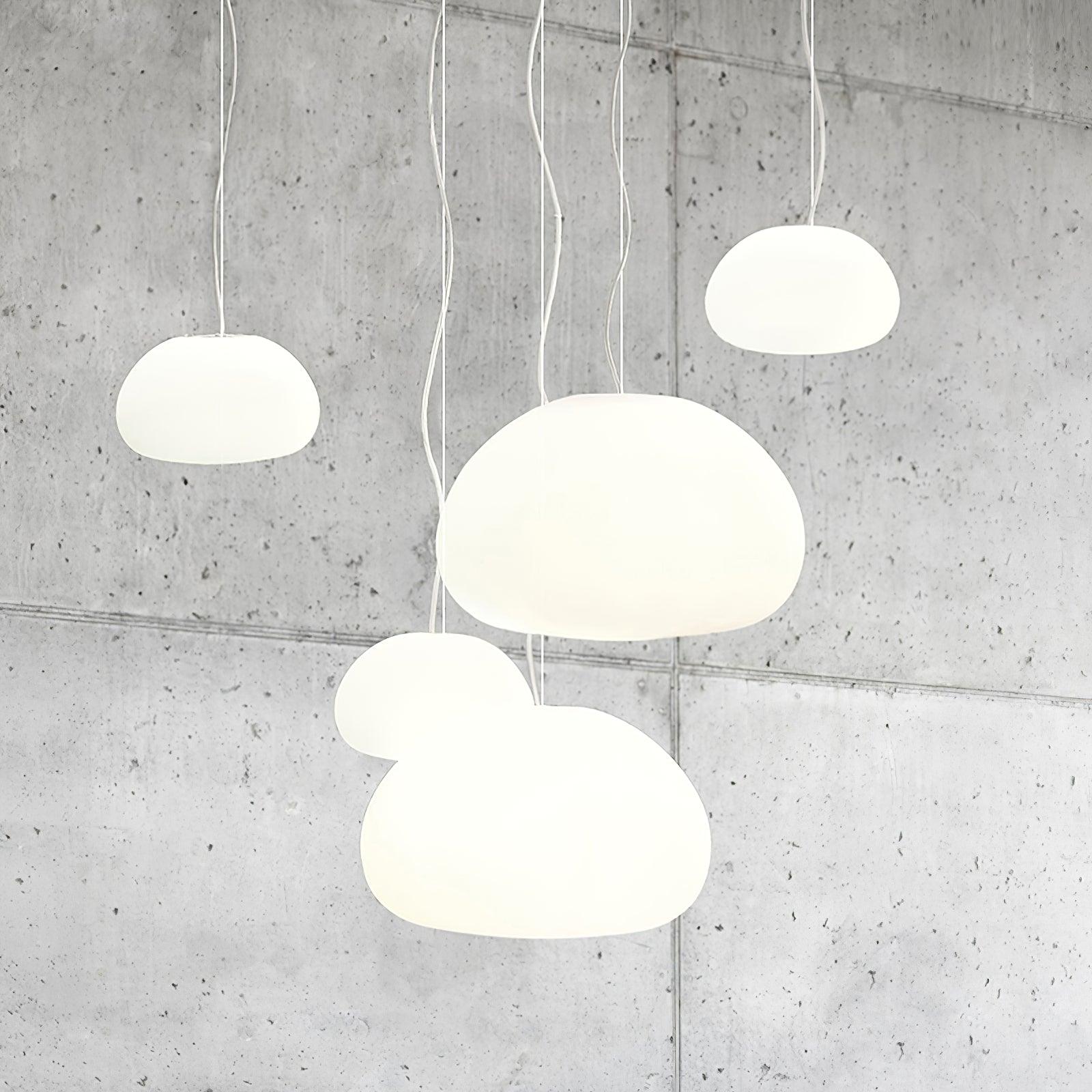 Zerina Glass cozy Pendant Light-Neutral Decor