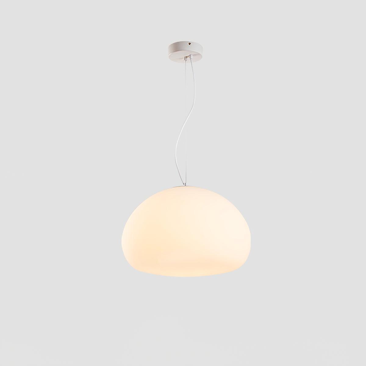 Zerina Glass cozy Pendant Light-Neutral Decor