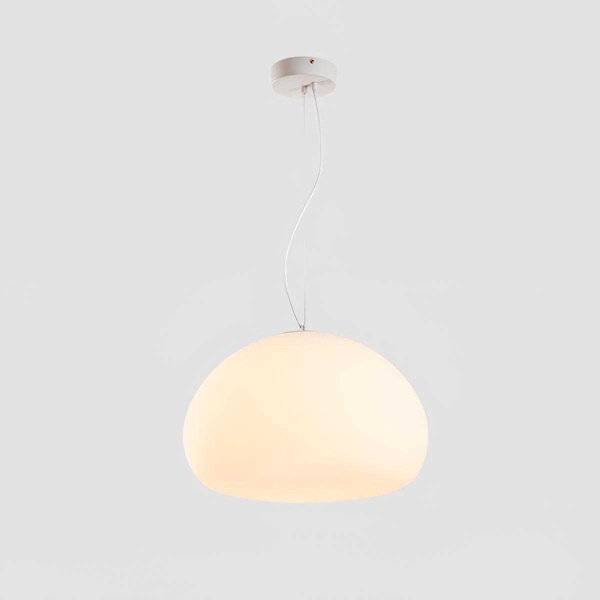 Zerina Glass cozy Pendant Light-Neutral Decor