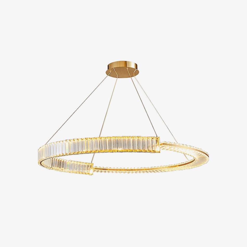 Lustra Chandelier Stella LED Crystal Ring-Neutral Decor