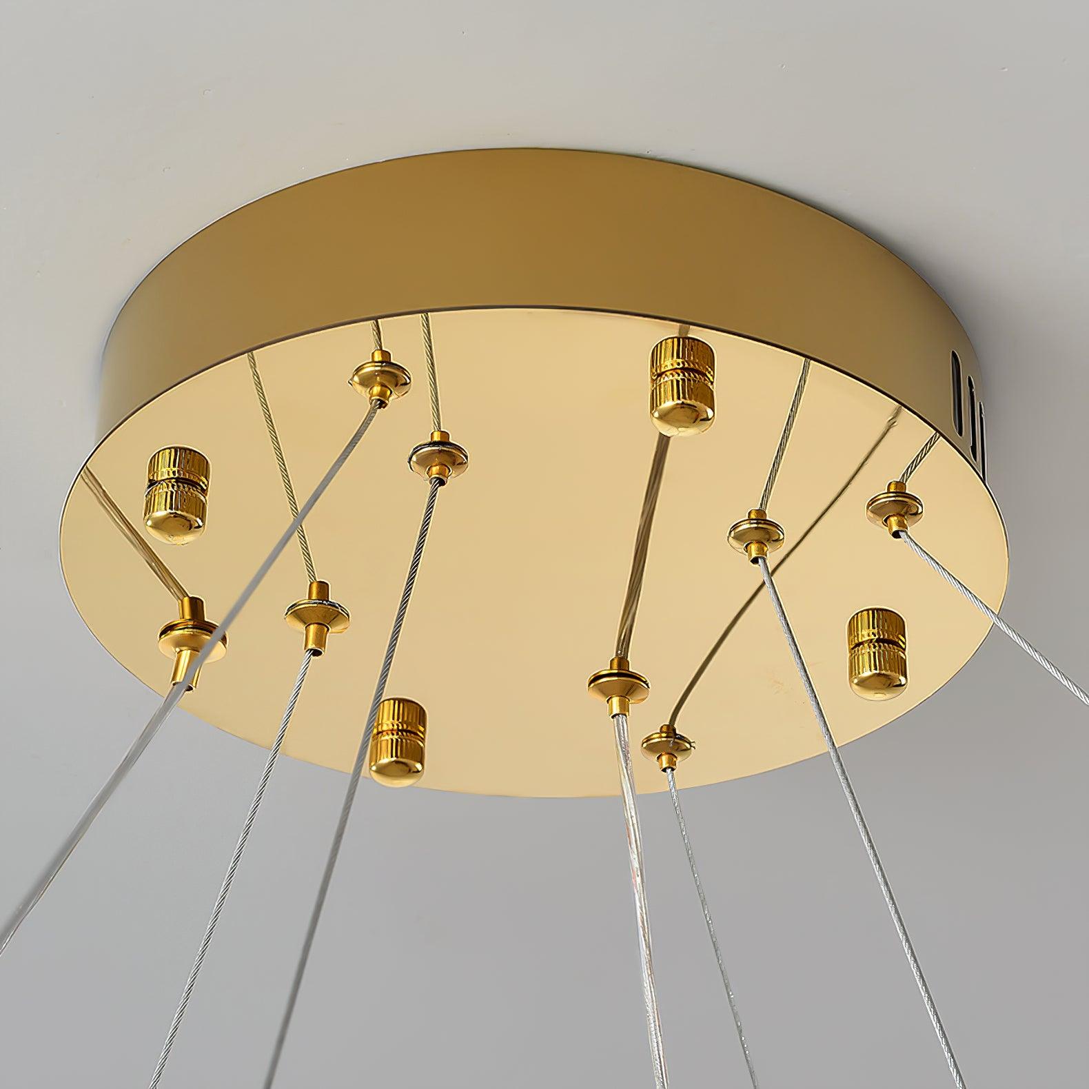 Lustra Chandelier Stella LED Crystal Ring-Neutral Decor