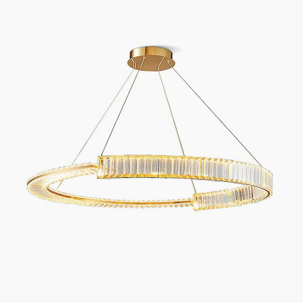 Lustra Chandelier Stella LED Crystal Ring-Neutral Decor