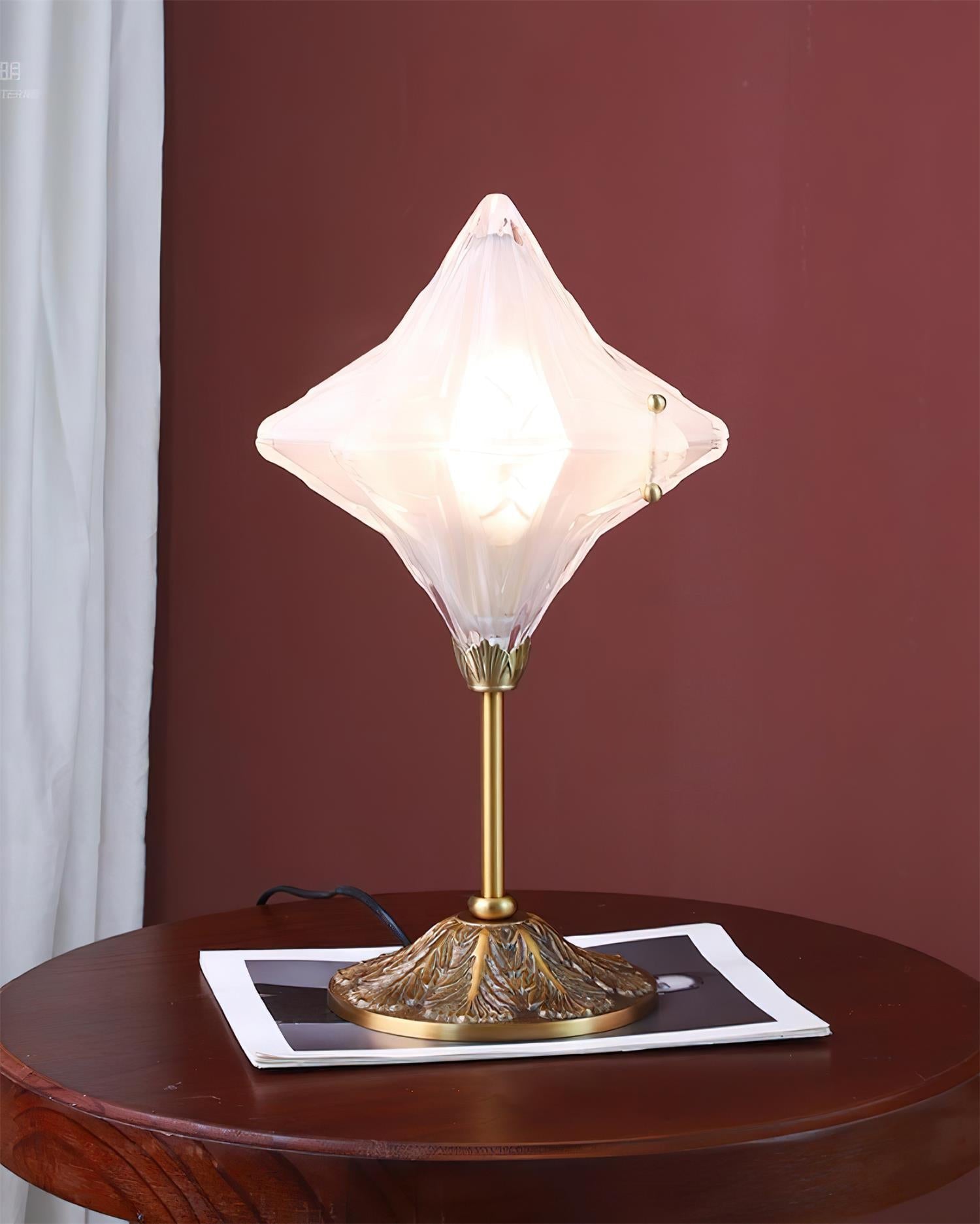 Travertine Table Lamp