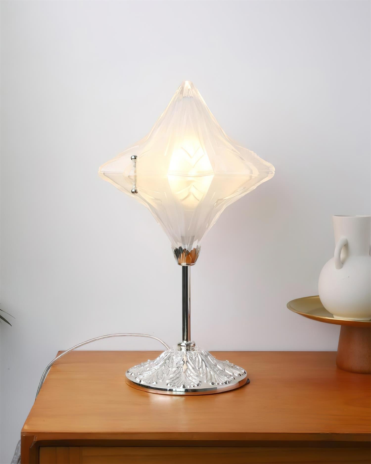 Travertine Table Lamp
