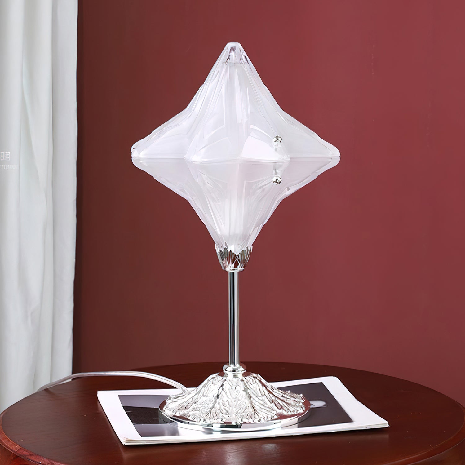 Travertine Table Lamp