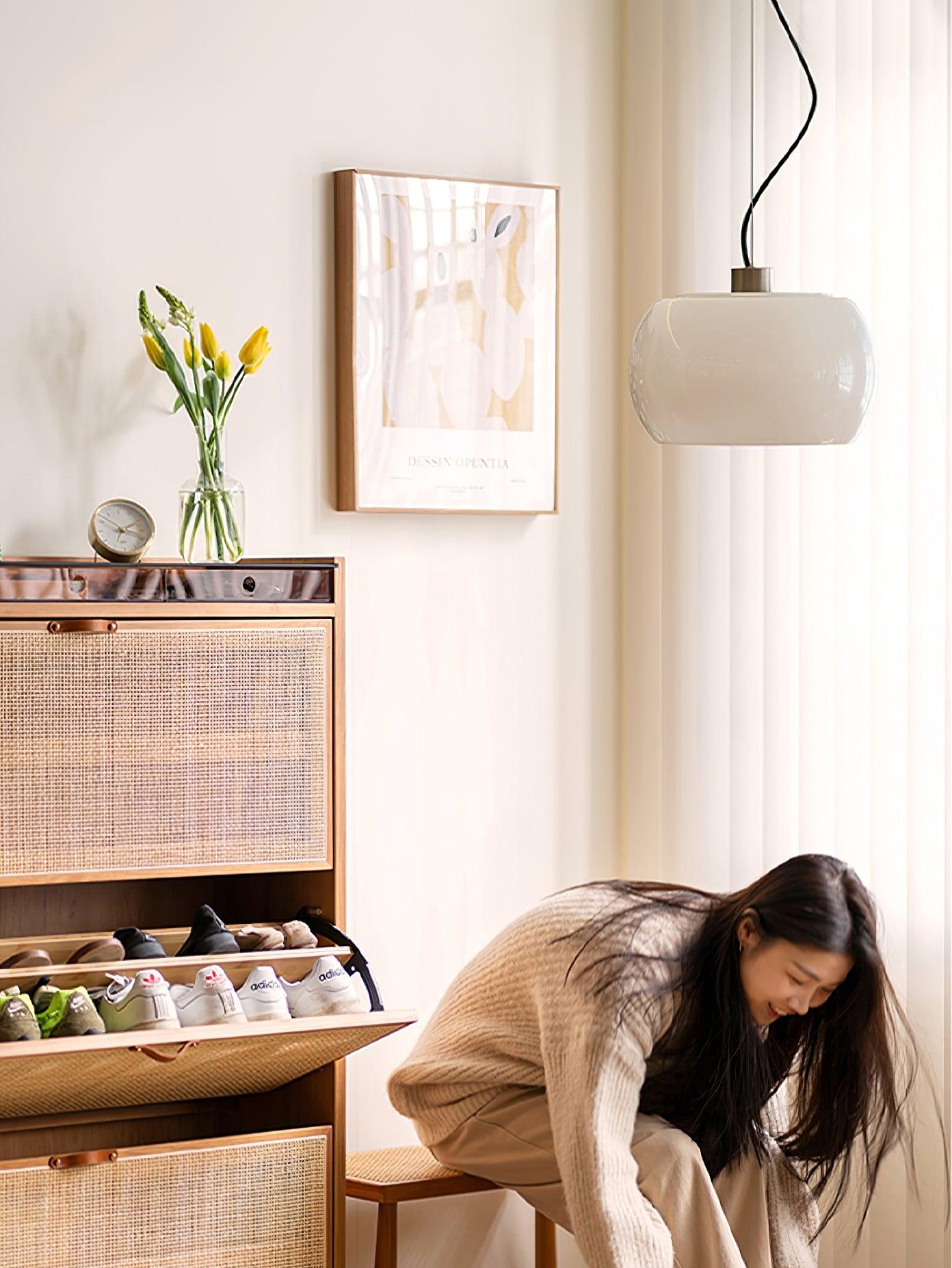 Alzoros Wabi Nordic Art Pendnat Light-Neutral Decor