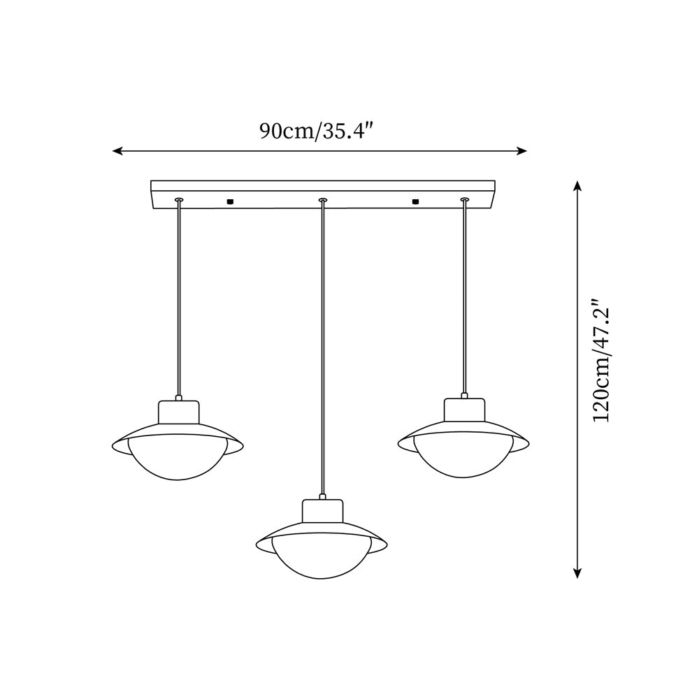 Eloria Pendant Lamp Wood PE Dome Minimalist-Neutral Decor