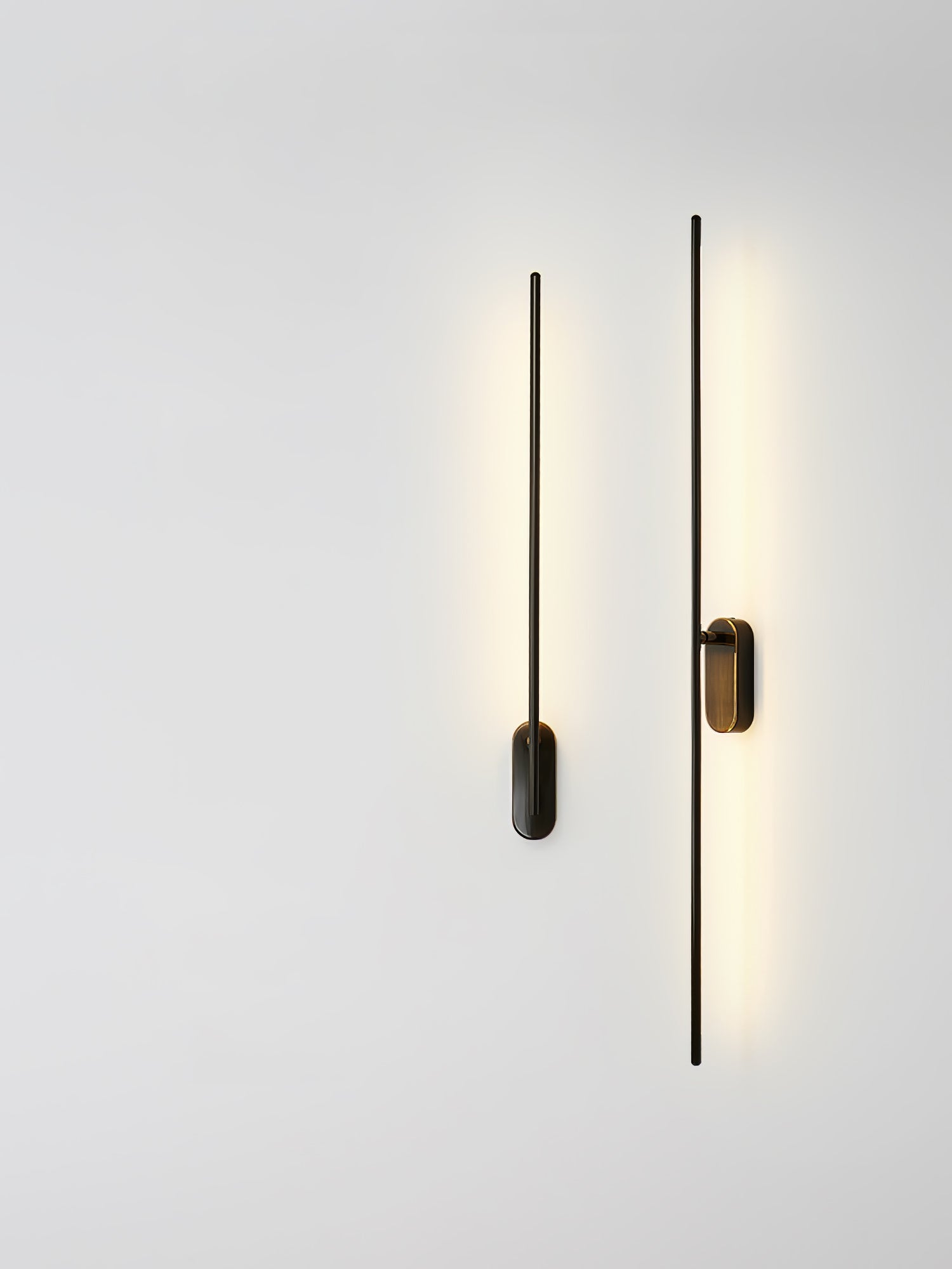 Marissa Stick Shaped Brass Sconce Wall lamp-Neutral Decor